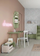 Колекция Volo Bunk Beds I - Colombini, Италия. Модерни италиански мебели за детска стая. Луксозни легла с гардероби, шкафове, ск