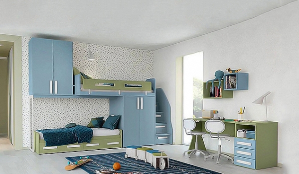 Volo Loft I, Colombini. Модерни италиански мебели за детска стая.