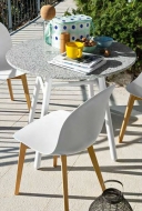 Модерни италиански маси и столове за градина, колекция Academy. Производител: Connubia, Италия.