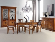 Колекция Le Mode I.  Производител: Crema Francesco, Италия. Класически италиански мебели за трапезария. Луксозни италиански трап