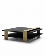 Модел Kyoto. Dall'Agnese, Италия. Модерна квадратна холна маса. Луксозно италианско обзавеждане за всекидневна - мека мебел, мас