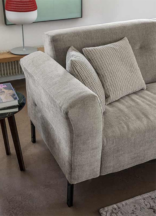 Модел Liko. Dall'Agnese, Италия. Луксозен италиански модулен диван. Модерна италианска мека мебел - прави, ъглови, двойни, тройн