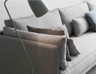 Модел Milton. Dall'Agnese, Италия. Модерен италиански модулен диван. Луксозна италианска модулна мека мебел - прави, ъглови дива