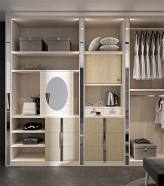 Композиция FY006 Ferretti For You. Производител Ferretti e Ferretti, Италия. Модерни италиански модулни мебели за гардеробно. Л