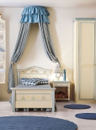 Êîìïîçèöèÿ Happy Night 117. Ïðîèçâîäèòåë Ferretti e Ferretti, Èòàëèÿ. Èòàëèàíñêè ìåáåëè çà äåòñêà ñòàÿ - ëåãëà, ãàðäåðîáè, ñêðèí