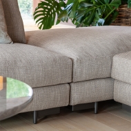 Модел Leonard. Производител Flexteam, Италия. Модерен италиански модулен диван. Луксозна италианска мека мебел - прави, ъглови д