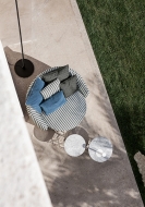 Модерно италианско градинско кресло, модел Globe. Производител Flexteam, Италия