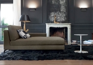 Модел James B. Производител Flexteam, Италия. Модерна италианска мека мебел. Луксозни италиански дивани, кресла и лежанки с коже