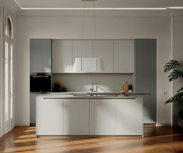 MK8, Gentili Cucine. Модерна кухня с дневна.