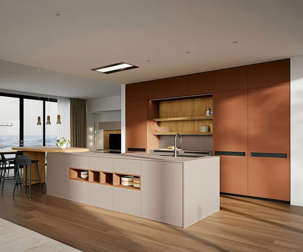 MK1, Gentili Cucine. Модерна кухня с кухненски остров.