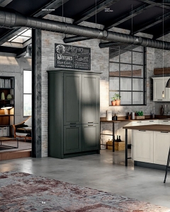 италиански мебели за кухня Модел Village 01. Производител - Gentili Cucine, Италия. Луксозна италианска модулна кухня в провансалски стил. Класически итали