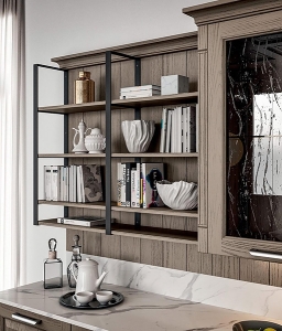 италиански мебели за кухня Модел Romantica 01. Производител - Gentili Cucine, Италия. Луксозна италианска модулна кухня в провансалски стил. Класически ита