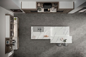 италиански мебели за кухня Модел Romantica 01. Производител - Gentili Cucine, Италия. Луксозна италианска модулна кухня в провансалски стил. Класически ита