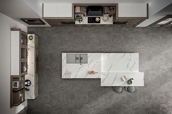 Модел Romantica 01. Производител - Gentili Cucine, Италия. Луксозна италианска модулна кухня в провансалски стил. Класически ита