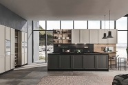 Модел T_10. Производител - Gentili Cucine, Италия. Луксозна италианска модулна кухня. Модерно италианско кухненско обзавеждане -