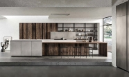 Модел T_06. Производител - Gentili Cucine, Италия. Луксозна италианска модулна кухня. Модерно италианско кухненско обзавеждане -