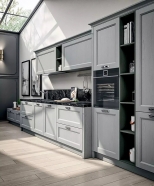 Модел Village 03. Производител - Gentili Cucine, Италия. Луксозна италианска модулна кухня в провансалски стил. Мебели за кухня