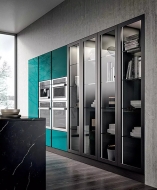 Ìîäåë Village 04. Ïðîèçâîäèòåë - Gentili Cucine, Èòàëèÿ. Ëóêñîçíà èòàëèàíñêà ìîäóëíà êóõíÿ â ïðîâàíñàëñêè ñòèë. Ìåáåëè çà êóõíÿ