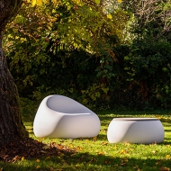 Луксозни италиански кресла за градина, модел Stone-P. Производител La Seggiola, Италия.