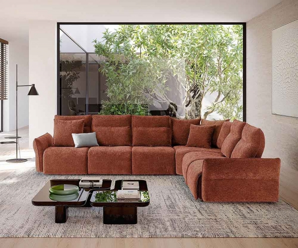 Siro, Le Comfort. Италиански модулен диван с релакс механизъм.