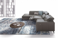 Модел Christopher. Le Comfort, Италия. Модерен италиански модулен диван с релакс механизми. Луксозна италианска модулна мека меб
