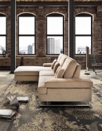 Модел Luis. Le Comfort, Италия. Модерен италиански диван с релакс механизми. Луксозна италианска мека мебел - прави, ъглови, дво