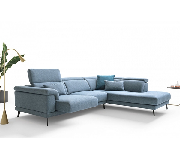 Norton, Le Comfort. Луксозен италиански модулен диван с релакс механизъм и текстилна тапицерия.