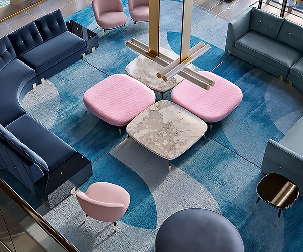 Arco, Luigi Volpi. Ëóêñîçåí èòàëèàíñêè ïðàâîúãúëåí èëè êâàäðàòåí êèëèì.