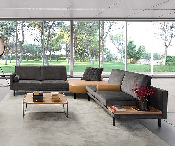 Atelier, Musa. Модерна италианска модулна мека мебел - дивани, кресла, лежанки и др.