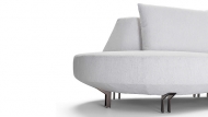 Модел Vision, производител Musa, Италия. Модерна италианска модулна мека мебел. Луксозни италиански прави или ъглови дивани, кре