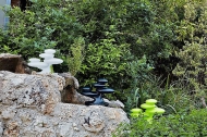 Модел Bonsai, производител Myyour, Италия. Модерна стояща градинска лама. Луксозно италианско градинско осветление - стоящи ламп
