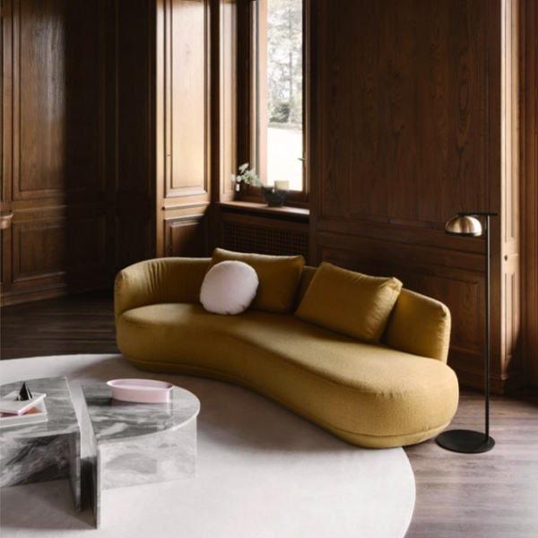 Amalfi, Nicoline. Луксозен италиански двуместен диван.