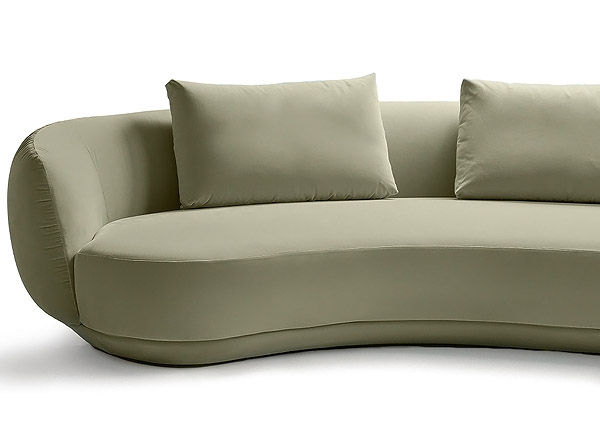 Модел Amalfi. Производител - Nicoline, Италия. Модерен италиански двуместен диван. Луксозна италианска мека мебел - дивани, крес