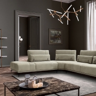 Модел Sirius. Производител - Nicoline, Италия. Модерна италианска модулна мека мебел. Луксозни италиански дивани - прави, ъглови