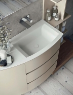 Колекция Calix XL. Производител - Novello, Италия. Луксозно италианско обзавеждане за баня. Модерни италиански модулни шкафове з