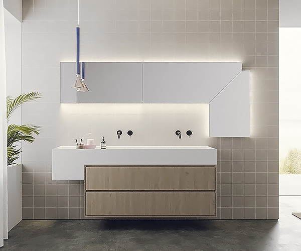 Êîëåêöèÿ Free+ 5, Novello. Ìîäåðíè èòàëèàíñêè ìåáåëè è ñàíèòàðåí ôàÿíñ çà áàíÿ.