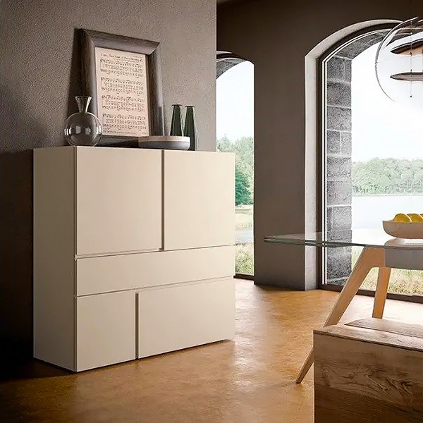 Êîëåêöèÿ Quadra, Pianca. Ìîäåðíè èòàëèàíñêè ñêðèíîâå è øêàôîâå çà âñåêèäíåâíà èëè òðàïåçàðèÿ.