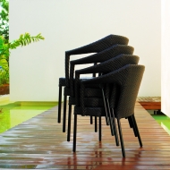 Модел Caddie. Производител Point 1920, Испания. Модерен градински стол на испански дизайнер.