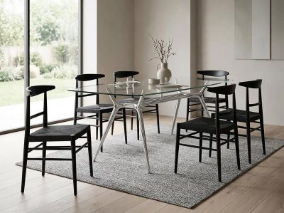 Модел Tilia. Производител Presotto, Италия. Луксозен италиански стол за трапезария от масивна дървесина. Дизайнерски италиански