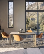 Ìîäåë Manhattan. Ïðîèçâîäèòåë Riflessi, Èòàëèÿ. Ìîäåðíà èòàëèàíñêà òðàïåçíà ìàñà ñ ðàçòåãàòåëåí ìåõàíèçúì. Ëóêñîçíè èòàëèàíñêè ì