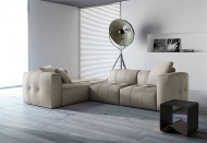 Модел Sense. Производител Samoa, Италия. Модерен италиански модулен диван с тапицерия от текстил, кожа или еко кожа. Модерна ита