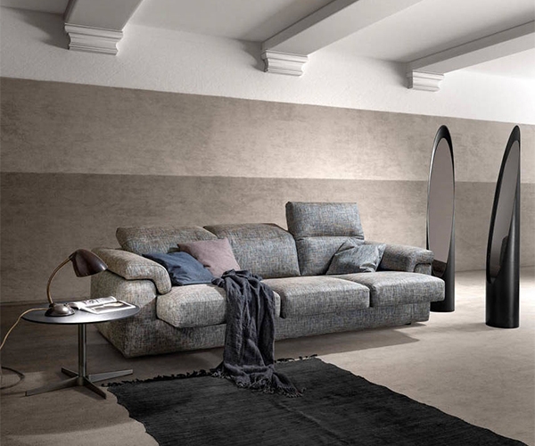 Way Special, Samoa. Луксозен италиански модулен диван с функция сън и релакс механизми. Сваляща се кожена или текстилна тапицери