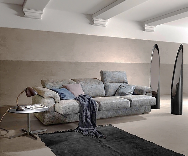 Way Special, Samoa. Луксозен италиански модулен диван с функция сън и релакс механизми. Сваляща се кожена или текстилна тапицери