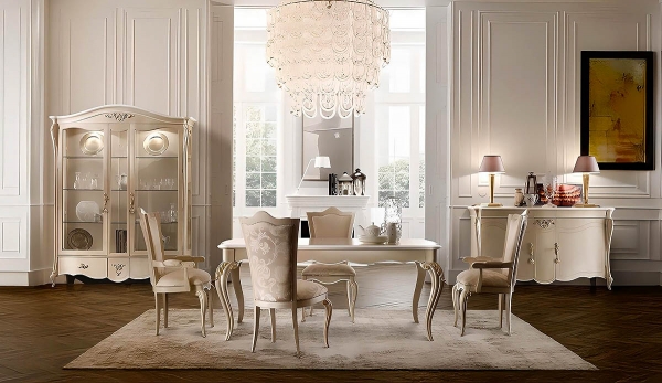 Êîëåêöèÿ Certosa, Signorini&Coco. Ëóêñîçíè èòàëèàíñêè ìåáåëè çà òðàïåçàðèÿ ñ êëàñè÷åñêè äèçàéí.