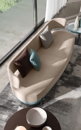 Модел Oceano. Производител Signorini&Coco, Италия. Луксозна италианска мека мебел. Модерни италиански дивани и кресла с кожена и
