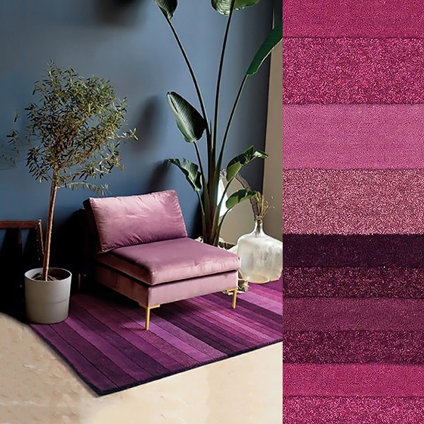 Handloom, Sitap. Луксозен италиански, ръчно изработен килим от 100% вълна.