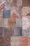 Модел Sicily, производител Sitap - Италия. Луксозен италиански многоцветен килим. Модерни италиански правоъгълни, квадратни и кр