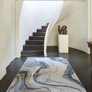 Модел Laguna Abstract, производител Sitap - Италия. Модерен италиански многоцветен килим. Луксозни италиански килими.