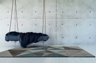 Модел Triangles, производител Sitap - Италия. Луксозен италиански правоъгълен килим. Модерни италиански килими.