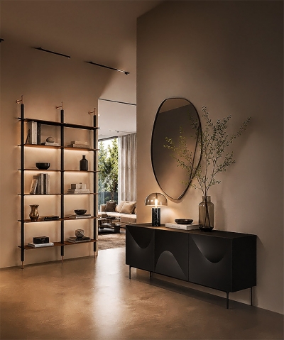 Скринове, библиотеки и конзоли Bonaldo.